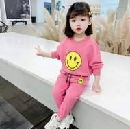 COD free ongkir setelan baju anak perempuan setelan sweater anak anak perempuan motif panda terbaru 