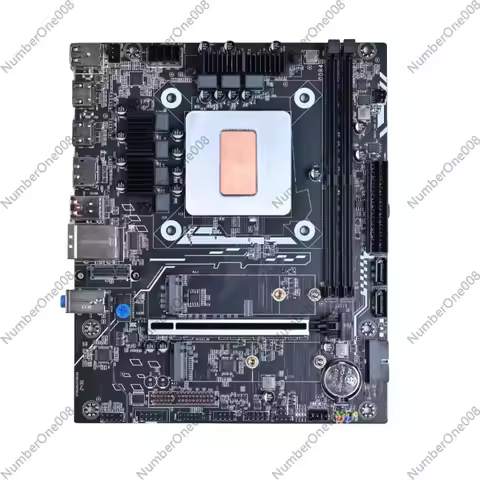 M-ATX CPU Motherboard Combo 12th Core Interposer QXZR ES 0000 8C12T PCIe2.0x8 Integrated CPU DDR4 RA
