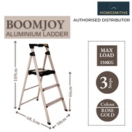 BOOMJOY Ladder Aluminium Gold 3-Steps