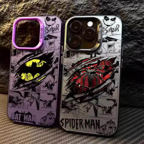 Spider Man Batmans Marvel Case for Samsung Galaxy S23 S24 S25 Ultra S22 S21 Plus FE A56 A36 A26 5G A