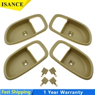 4PCS Front Rear Left Right Inner Door Handle Bezel Fit for Hyundai Elantra 2007-2010 82611-2H000 826