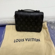 LV男士黑武士 老花 手拿包 郵差包 手機包