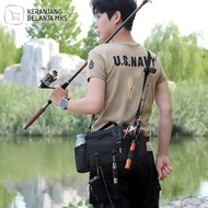 Fishing Waist Bag Luya Bag Oxford Waterproof