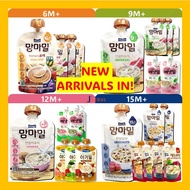 KOREAN BABY MEAL PORRIDGE & PUREE POUCH (6M+, 9M+, 12M+, 15M+) MAEIL iVenet ILDONG NAMYANG - Baby Fo
