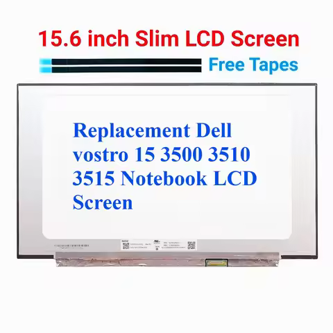 Replacement 'Dell vostro 15 3500 3510 3515 Notebook LCD Screen