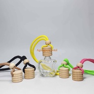 5 Ml Apple Hanging Perfume Bottle / Hanging Perfume Bottle / Car Perfume / Car Perfume Bottle / Glas