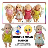 Mainan Anak Boneka Susan Nangis Free Batrai