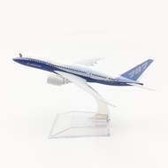 Boeing 787 16cm aircraft model + display base