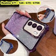 Glitter Casing Realme C71 C 71 C75 C75X C75 X 14X RealmeC71 RealmeC75 RealmeC75X Realme14X Casing So