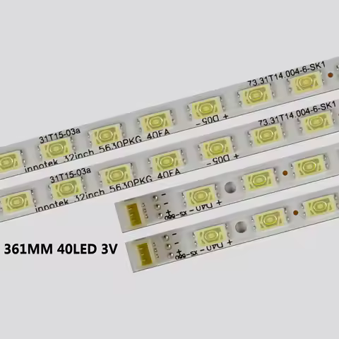 40Lamp LED backlight For 32" T315XW06.V.3 E88441 31T15-03G 73.31T14.004-6-SK1 M315X11-E2-A 32LV3550 