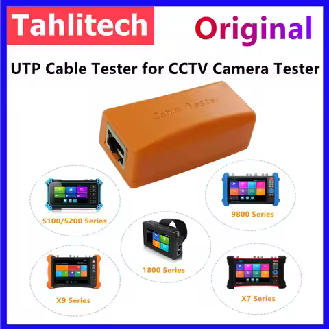 CCTV IPC Tester UTP Cable Test NO255 Detect The Near-end Mid-end And Far-end Faulty Point Of The Net