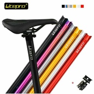 litepro seatpost 33.9 x600mm for folding bike trs crossmac camp java