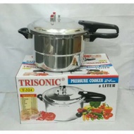 [LOCAL] - Trisonic 8lt Pressure Cooker + Polished Aluminum Glass Lid