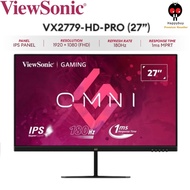 VIEWSONIC VX2779-HD-PRO 27" FHD 1MS SUPERCLEAR IPS 180HZ GAMING MONITOR