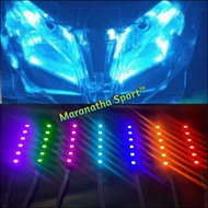 LAMPU DEMON LED 6 MATA SMD5050 12VOLT 6 MATA SMD 5050 WATERPROOF