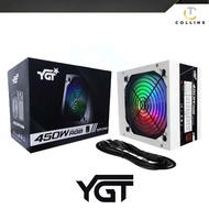 RGB 450W YGT 80+ POWER SUPPLY
