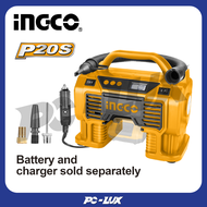 INGCO ปั๊มลมมินิไร้สาย 20V ไม่รวมแบตและที่ชาร์จ CACLI2002