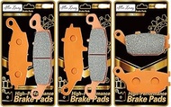Front Rear Carbon Fiber Brake Pads Compatible with/for Suzuki DL 1000 V-Strom 2002-2010 SFV 650 2003