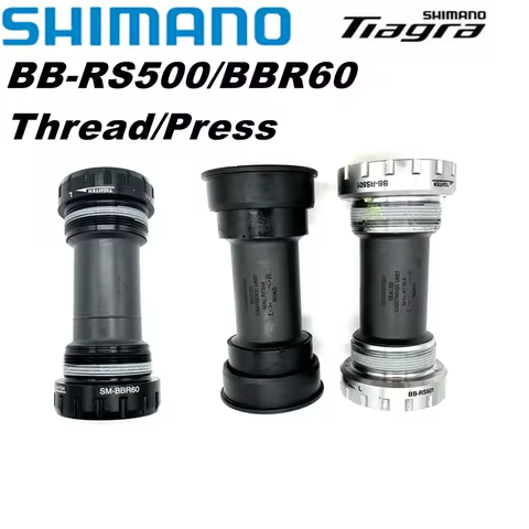Shimano ULTEGRA 105 TIAGRA SORA SM-BBR60 RS500 Hollowtech II Road Bicycles Bottom Bracket 68mm BBR60