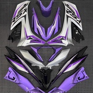 Coverset MagicBoy RSX MX King Purple Silver Siap Tampal  Mx vietnam 2024 RSX150