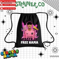 (FREE NAME) CHILDREN'S SCHOOL BAGS CHILDREN'S DRAWSTRING BAGS KINDERGARTEN PAUD SD STRINGBAG ROGER J