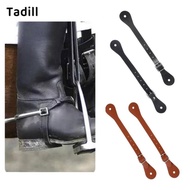 Tadill Spur Straps Adjustable 2Pcs Spur Belt Boot Straps for Outdoor Equestrian Accessories