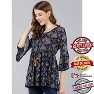 Kurti Indian Women Kurtis Top Saree Sari Punjabi Suit Readymade Kurt UD32988APTP