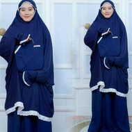 MUKENA SETELAN BERLENGAN/MUKENA JUMBO/MUKENA POTONGAN DEWASA/MUKENA RAYON SAMITEX/MUKENA ADEM DAN NY