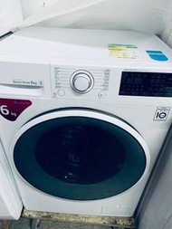LG 洗衣機 薄身型大眼雞1200轉 包送及安裝(包保用)WF-1206C4W