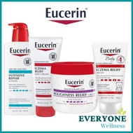[Local Delivery] Eucerin (Baby Eczema Relief, Flare-Up, Advanced Repair, Roughness, Intensive, Calming, Daily, SPF, Foot) Cream, Lotion