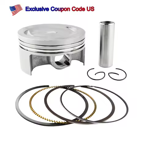Motorcycle Engine Piston Rings Kit Bore STD Size 74mm ~ 75mm For YAMAHA YBR250 XG250 TRICKER YFM25R 