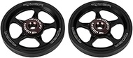 RIDEA Easy Wheel EW1 Black Set of 2 147-10404