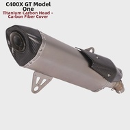 Scooter Exhaust Mid-Pipe Section for C400X C400GT