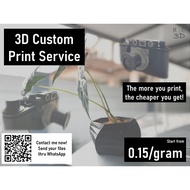 3D Printing Service with PLA, PLA+, PETG, TPU (School Project, Prototyping, ...)