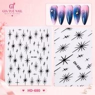 DH 680 nail sticker
