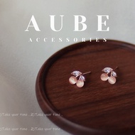 Cherry Cherry - sweet pink opal with zircon