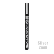 Spidol Snowman Permanen Chrome Paint Marker Pen Permanent / Permanent Marker Snowman - Gold Emas | S