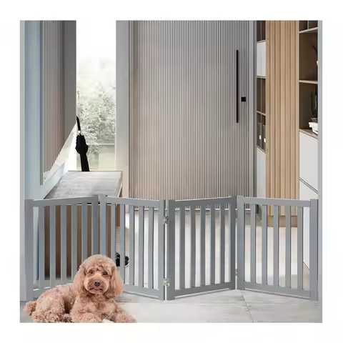 Portable Foldable Pet Tent Kennel Octagonal Fence Dog Barrier Fence For Pet Gate Indoor Dog Barrier 