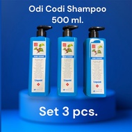 ODI CODI Shampoo แชมพูบำรุงรากผม 500 ml set 3 ขวด