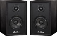 Electrohome Berkeley 2.0 Stereo Powered Bookshelf Speakers with Built-in Amplifier and 3" Drivers for Turntable, TV, PC and Wireless Music Streaming Featuring Bluetooth 5, RCA and Aux (EB20B)