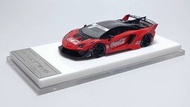 ScaleMini SM 1:64樹脂模型，LP700 埃文塔多！LB-Silhouette Works Aventador GT EVO，大牛LB3.0寬體改裝剪影版 可樂