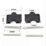 KAWASAKI ER6n ER6f handlebar Riser DRkawasaki