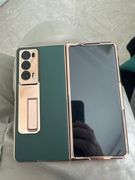 Honor 榮耀v2摺疊手機 有保養玫瑰金邊框