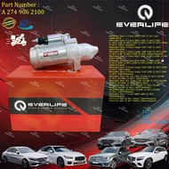 {A2749062100}Starter Mercedes Benz C Class C200,C250 / Glc250,300 /C Class Coupe / Slc,SLK / E Class