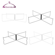 [deevoka] Foldable Cooler Rack Stainless Steel Storage Box Ice Box Holder for Refrigerator Fridge