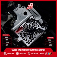NSA COVER RADIATOR Spinner HONEYCOMB VARIO PCX NMAX AEROX ADV LEXI STYLO Yamaha Honey Comb Spinner R