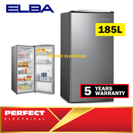 Elba 185L Single Door Refrigerator ER-C1815 (SV) Fridge Freezer Peti Sejuk