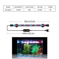 ไฟตกแต่งตู้ปลา สองแถวสว่างสุดๆ หลอดยาว 28 cm และ 38 cm ไฟใต้น้ำ ไฟ LED ใต้น้ำ ไฟตู้ปลาใต้น้ำ