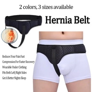 Hernia Belt for Men & Women Left/Right Side Inguinal Hernia Support with Removable Compression Pads