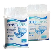 New Sensi Adult Diapers L Pack Of 10pcs